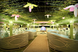 Enchanted Garden - night view
